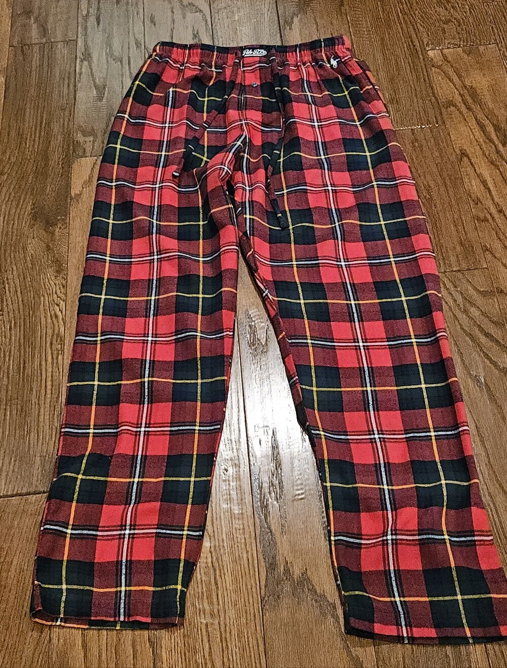 Polo Ralph Lauren Mens Plaid Flannel Pajama Pants - Size Medium